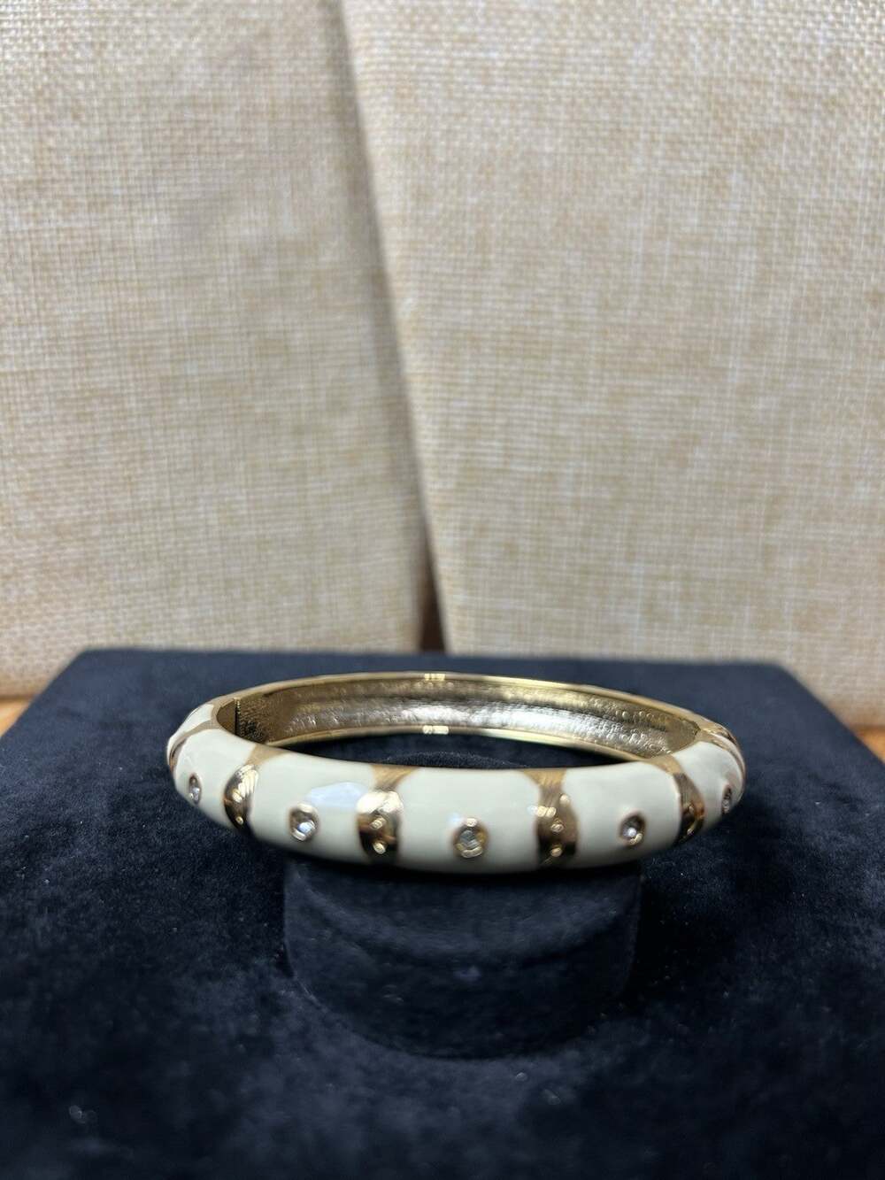 Sequin Nordstrom Multicolor Gold Tone Statement Enamel Bangle Bracelet #557